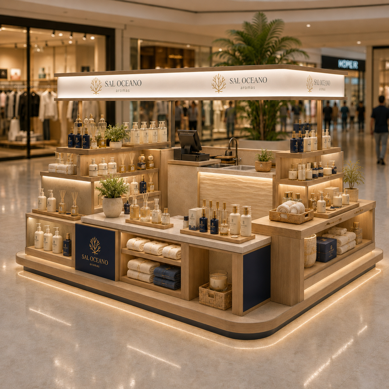 Quiosque SAL OCEANO Shopping